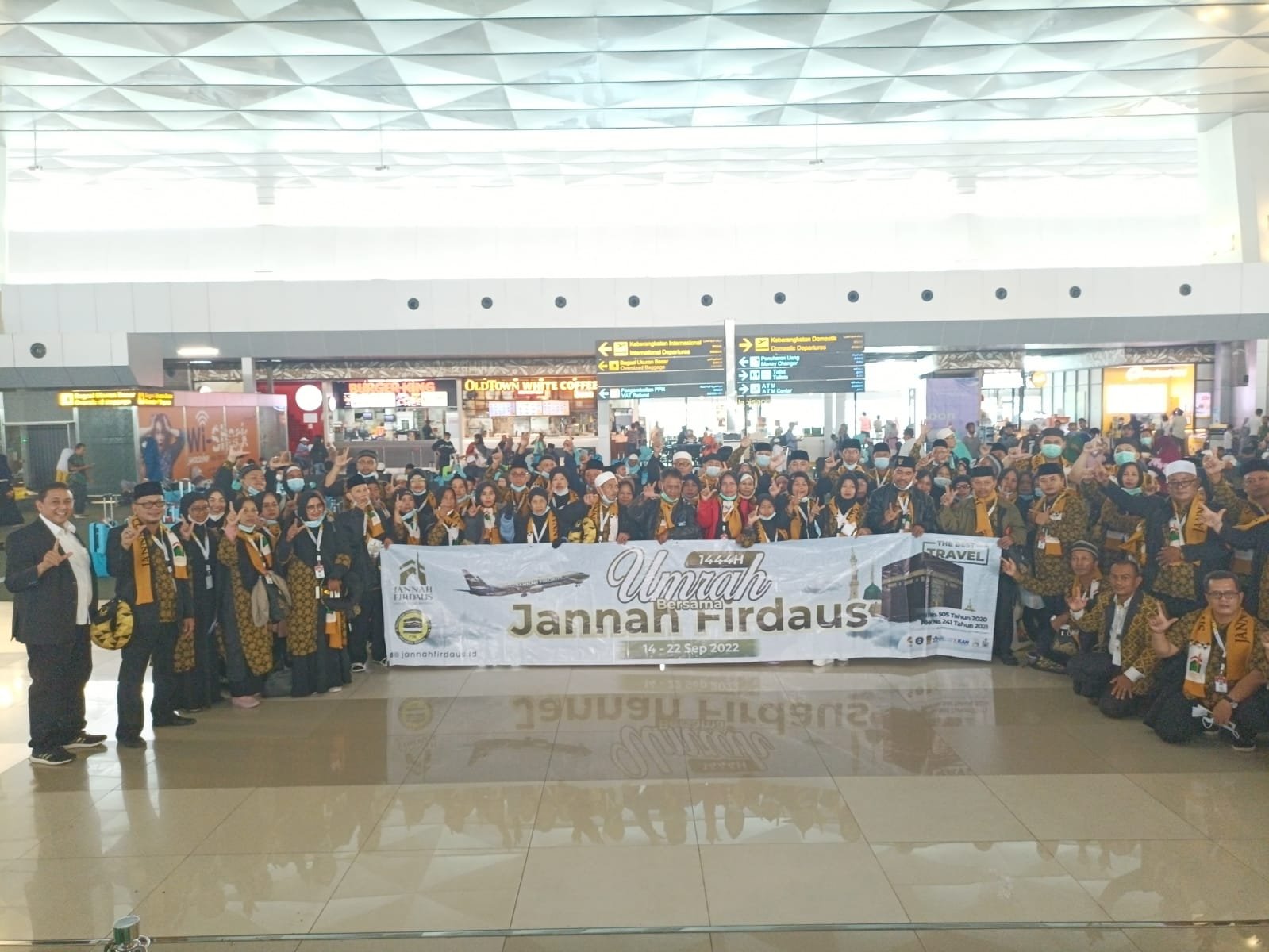 Keberangkatan Umrah 14 September 2022 PT Jannah Firdaus Travel