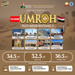 umroh plus mesir 2025 jannah firdaus tour travel