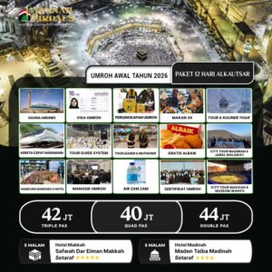 Umroh Awal Tahun Alkautsar 2026 By Saudia Airlines