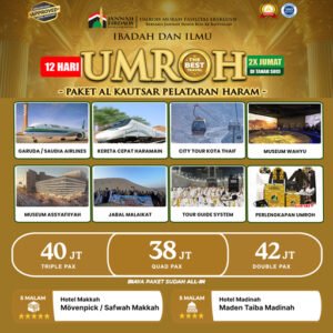 Umroh Hotel Pelataran 12 Hari 2025 Jannah Firdaus