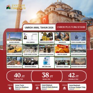 Umroh Plus Turki Awal Tahun 2026 By Saudia Airlines