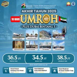 umroh plus dubai akhir tahun 2025
