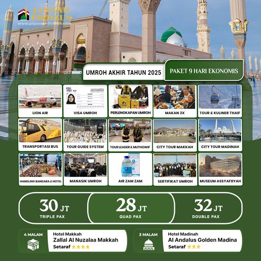 Umroh Akhir Tahun Ekonomis 2025 By Lion Air