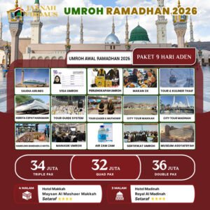 umroh awal ramadhan aden 2026