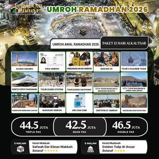 umroh awal ramadhan alkautsar 2026