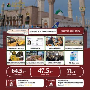 umroh itikaf ramadhan aden 2026